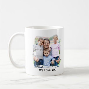 Best Dad Ever Two Photo Personalised Keepsake Coffee Mug