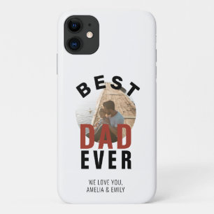 Best Dad Ever Typography Father`s Day Photo  Case-Mate iPhone Case