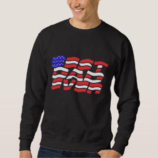 Best dad ever U.S. flag Sweatshirt