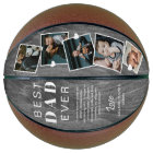 Best Dad Ever Woodgrain Fathers Day Photo Collage