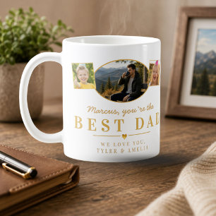 Best Dad Father’s Day Gift from Kids Photo Coffee Mug