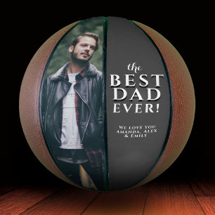 Best Dad Father`s Day Photo Basketball