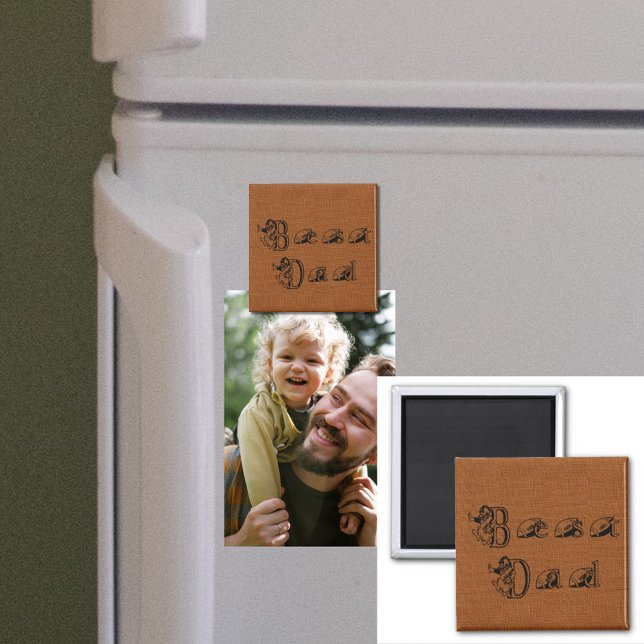 Best Dad Football Text Magnet (Creator Uploaded)