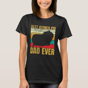 Best Dad Furry Potato  guinea pig T-Shirt