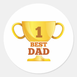 Best Dad Happy Father's Day   Sticker