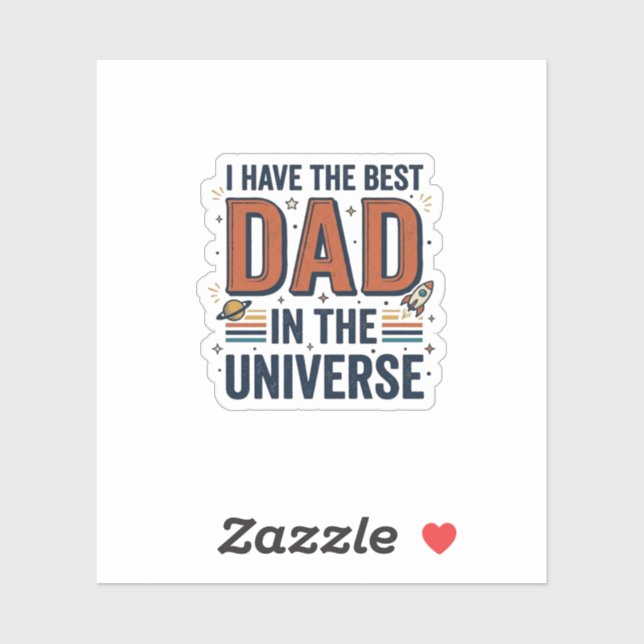 Best Dad in the Universe Space Vector Design_1 (Sheet)