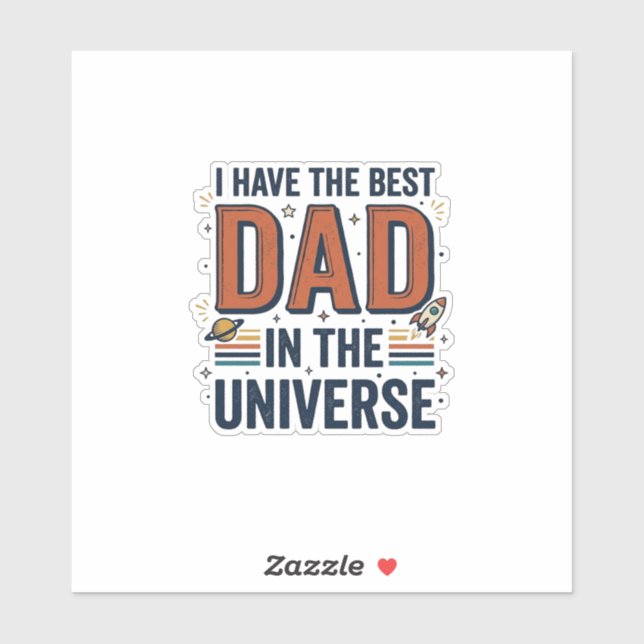 Best Dad in the Universe Space Vector Design_1 (Sheet)