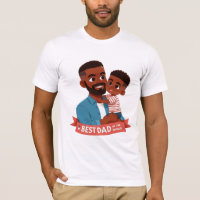 Best Dad in the World - African American Family