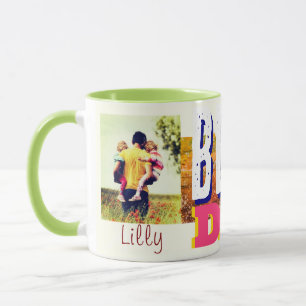 best dad in the world colourful Mug