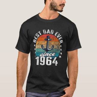 Best dad in the world no joke Best dad since 1964  T-Shirt