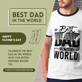 Best Dad in the World T-Shirt