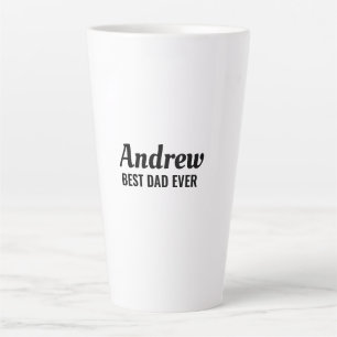 Best Dad Latte Mug