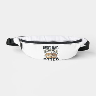 Best Dad Like No Otter Cute Otter Fathers Day Desi Bum Bags
