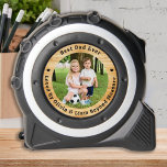 Best DAD Loved Beyond Measure Personalised Photo<br><div class="desc">Introducing the ultimate Father's Day gift for the handyman, contractor or builder in your life - the Best Dad Beyond Measure custom tape measure! This personalised tape measure is the perfect way to show your dad, grandpa or poppy how much you appreciate their hard work and dedication. Featuring a durable...</div>