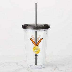 Best Dad Medal Father’s Day Acrylic Tumbler