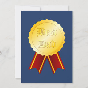 Best Dad Medal Ribbon Father’s Day