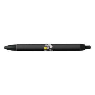 Best Dad of Ballers Ever and Softball Player Black Ink Pen