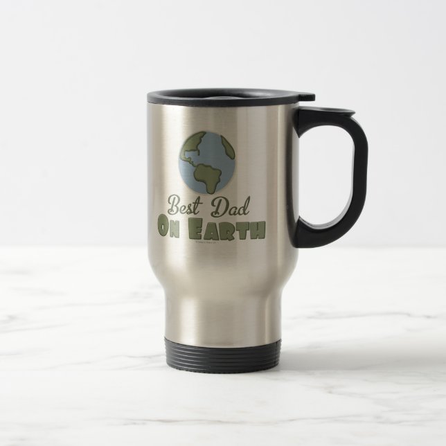 Best Dad On Earth Travel Mug (Right)