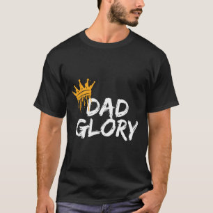 Best Dad On Heart Simple And Elegant Design T-Shirt