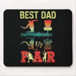 Best Dad Par Discgolf Discgolfer Frisbee Golfing Mouse Pad