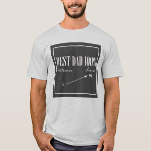 Best Dad Patience Love Arrow T-Shirt