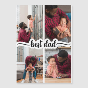 Best Dad Personalised 4 Photo Collage
