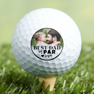 Best Dad Personalised Photo Golf Balls