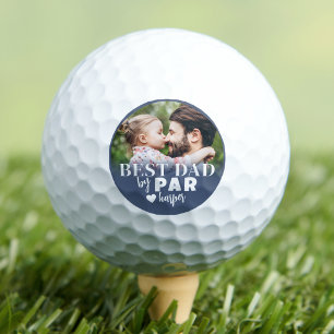 Best Dad Personalised Photo Golf Balls