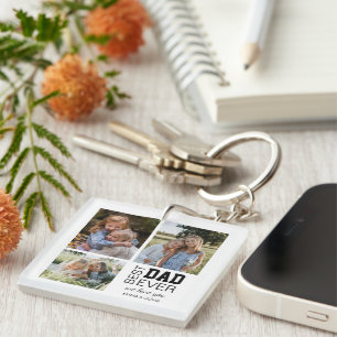 Best Dad Personalised Photos Key Ring