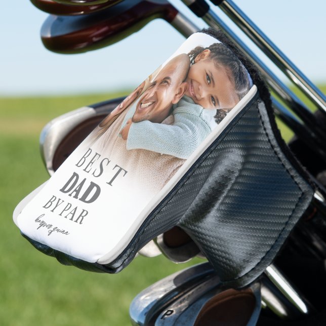 Best Dad Photo Father Golf Head Cover (Best Dad Photo Father Golf Head Cover )