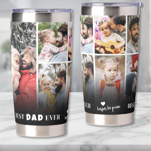 Best Dad Photo Father Insulated Tumbler