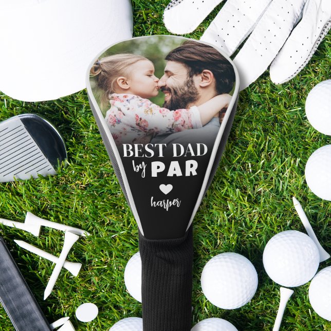 Best Dad Photo Golf Head Cover (Photo Golf Head Cover)