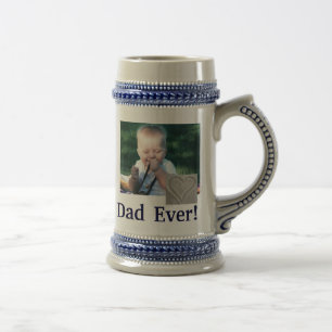 Best Dad Photo Stein