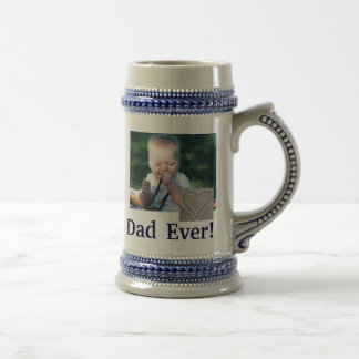 Best Dad Photo Stein