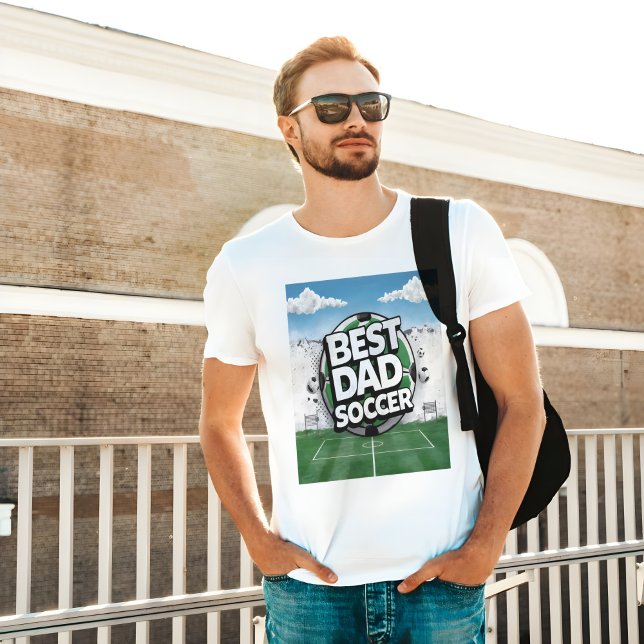 Best Dad soccer graffiti T-Shirt (Creator Uploaded)