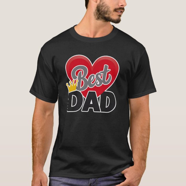 Best Dad T-Shirt - Perfect Father's Day Gift (Front)