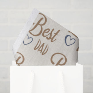 Best Dad Tissue Paper