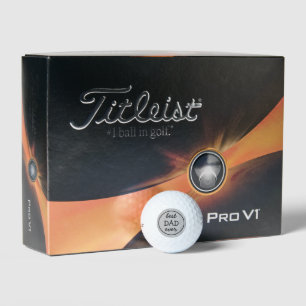 Best Dad Titleist Pro Golf Balls