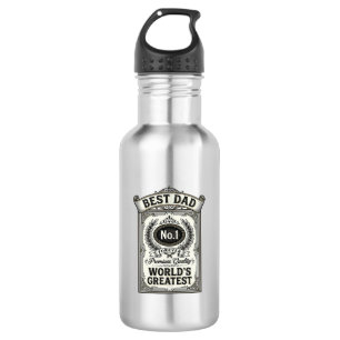 Best Dad Vintage Engraving Father’s Day 532 Ml Water Bottle