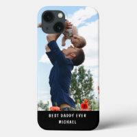Best Daddy Ever Add Your Own Photo Custom Name