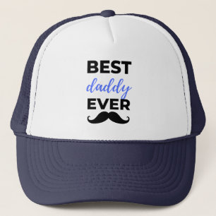 Best Daddy Ever Black Trucker Hat