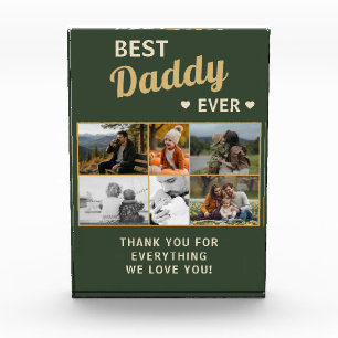 Best Daddy Ever Family Father's Day 6 Photo Block