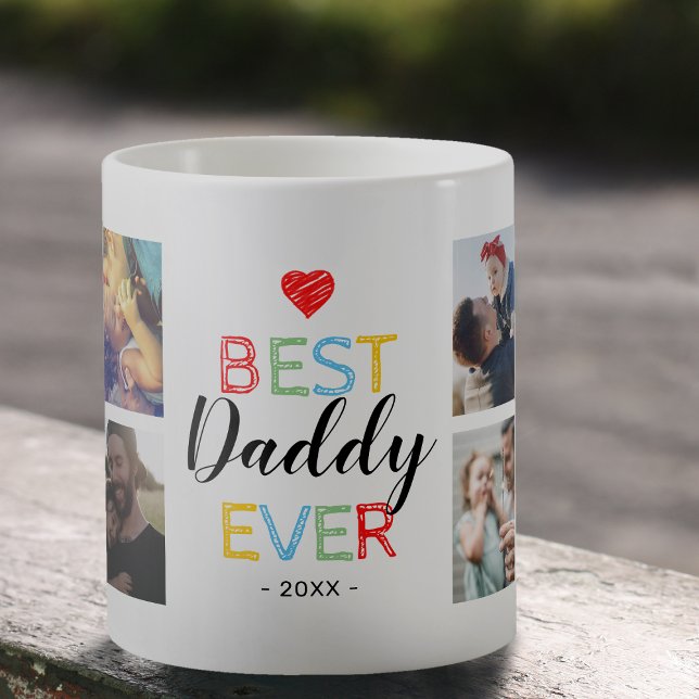 Best Daddy Ever Gift Photo Coffee Mug (Creator Uploaded)