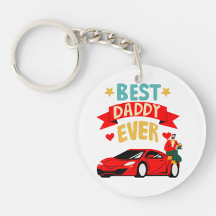 Best Daddy Ever Key Ring