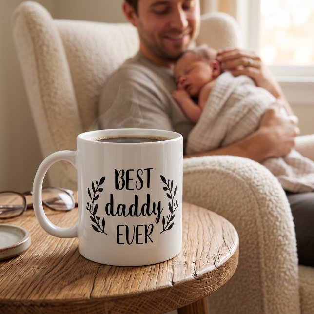 Best Daddy Ever Personalised Coffee Mug (Creator Uploaded)