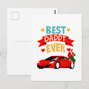 Best Daddy Ever Postcard