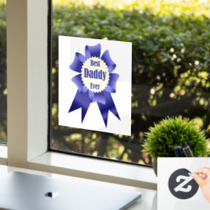 Best Daddy Ever winner award ribbon for Father