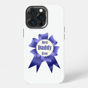 Best Daddy Ever winner award ribbon for Father iPhone 13 Pro Case