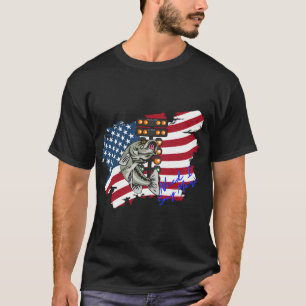 Best Daddy Fishing Shirt – Big Bass, Rod & Reel,