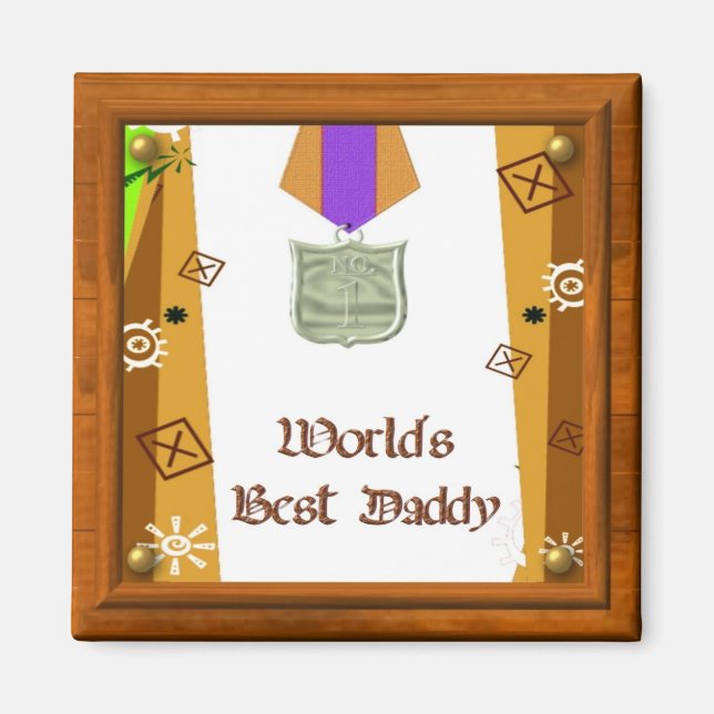 Best Daddy Magnet (Front)